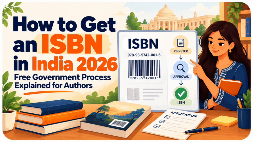How to Get an ISBN in India 2026: Free Government Process Explained for Authors