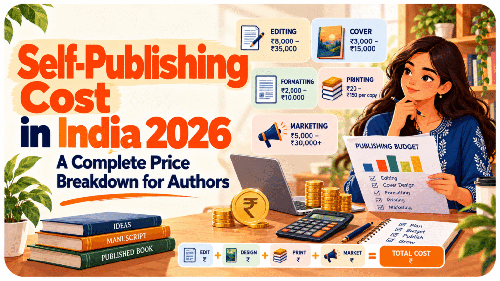 Self-Publishing Cost in India 2026: A Complete Price Breakdown for Authors